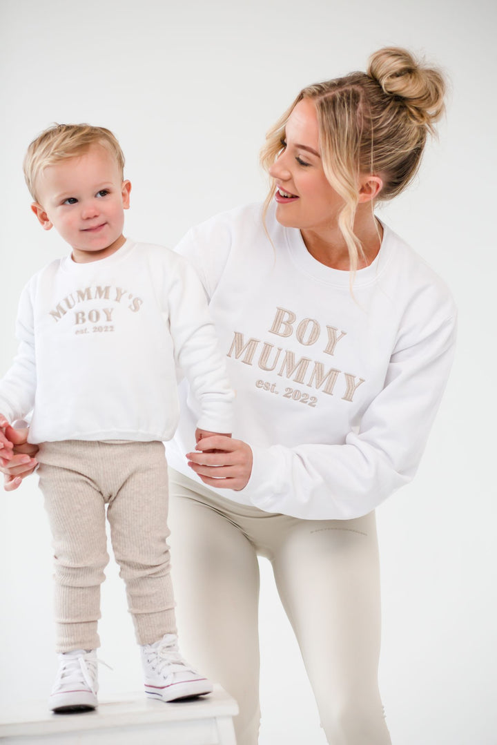 Matching Sweatshirt (One Side) - Embroidered