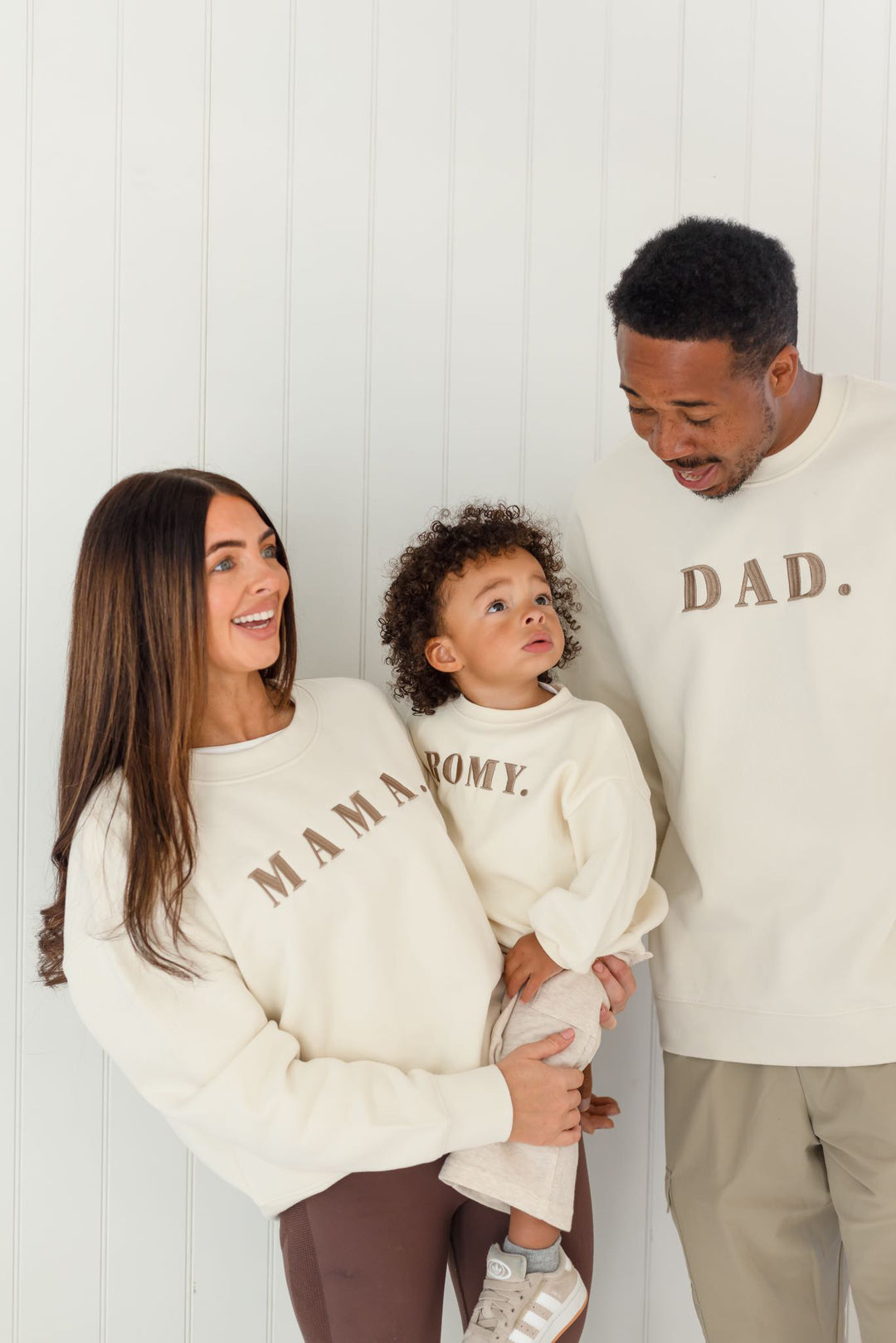 MAMA design CHOCOLATE Womens Sweatshirt - Embroidered