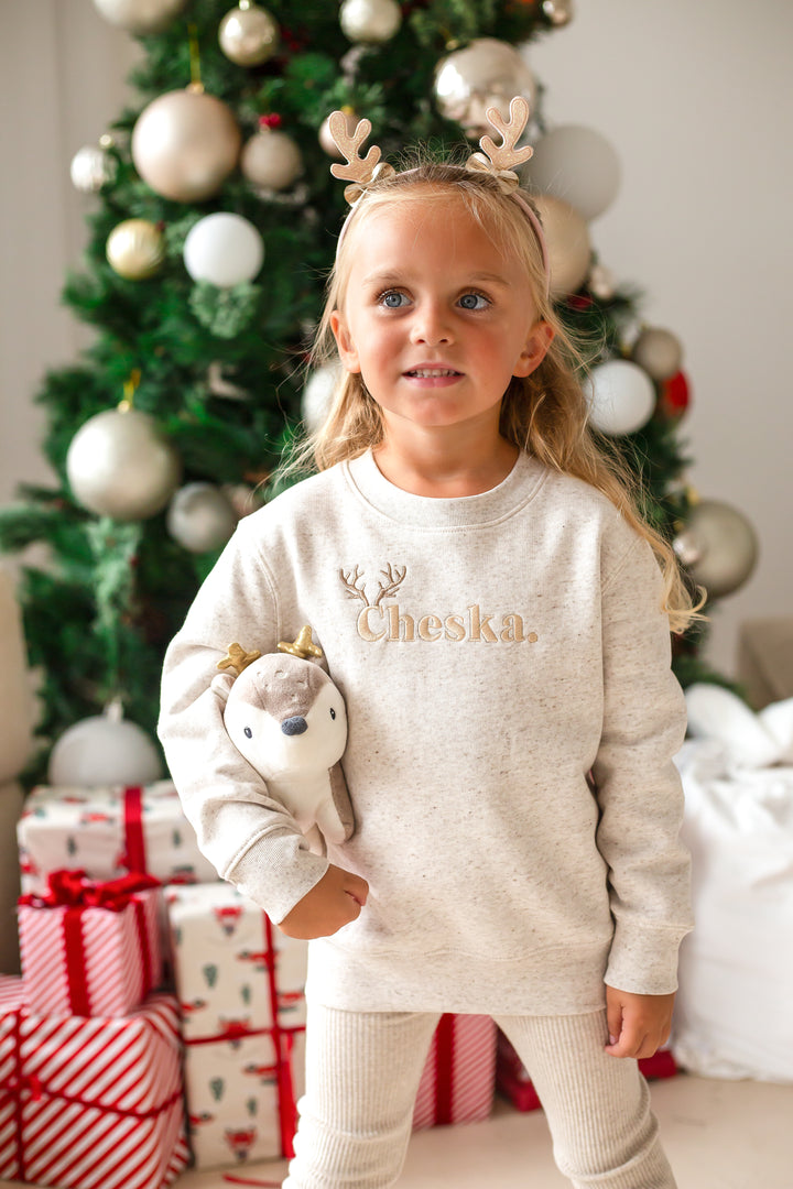 Limited Edition Name Antler sweatshirt - signature