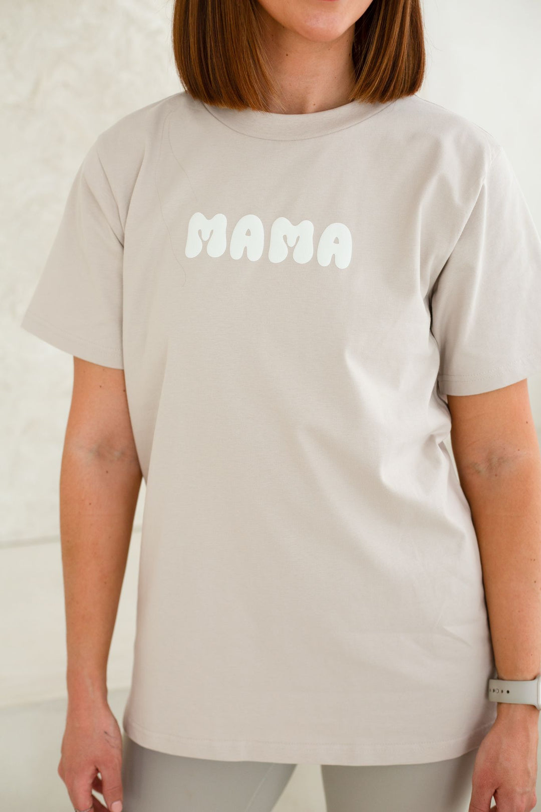 Matching Clay Adult Holiday Tshirt - Bubble Print