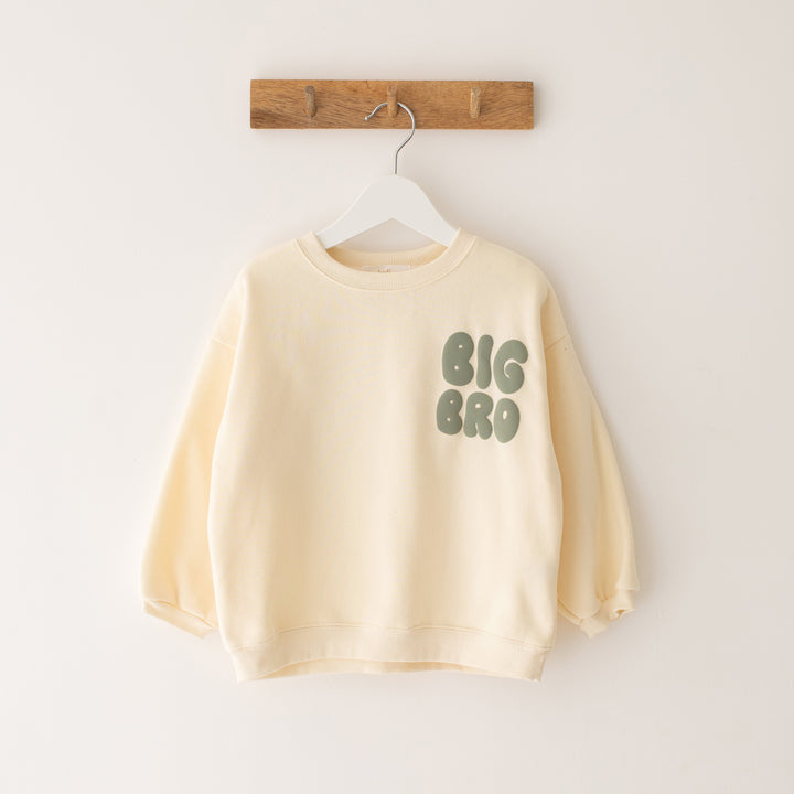 Indi Elle Big Bro Era Swetahsirt - Oversized Fit - Bubble Print