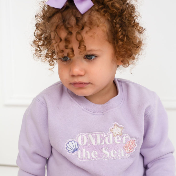 ONEder the sea design Sweatshirt - Embroidery