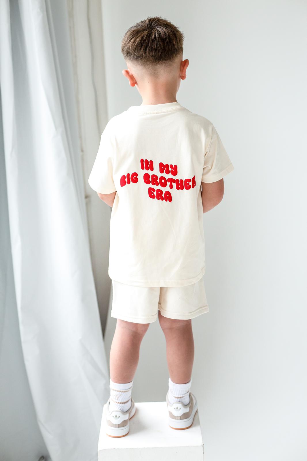 Big sibling era Tshirt - Bubble Print