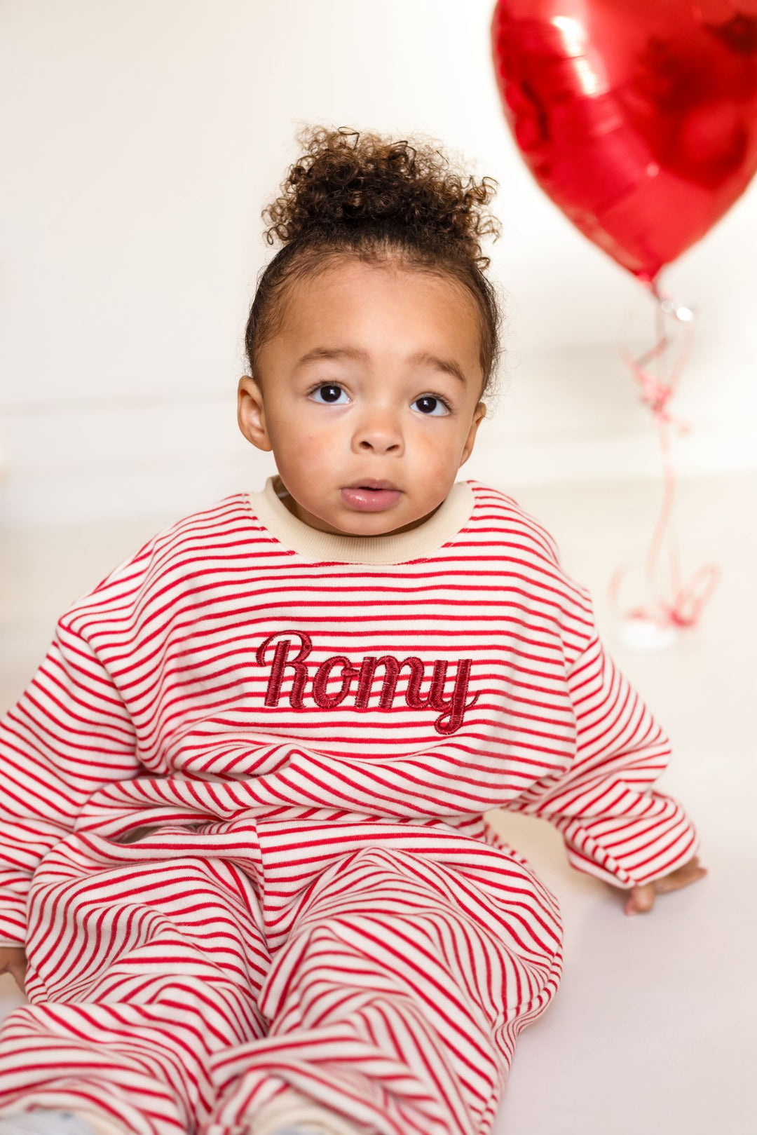 Oversized Name Stripe Tracksuit - Embroidered