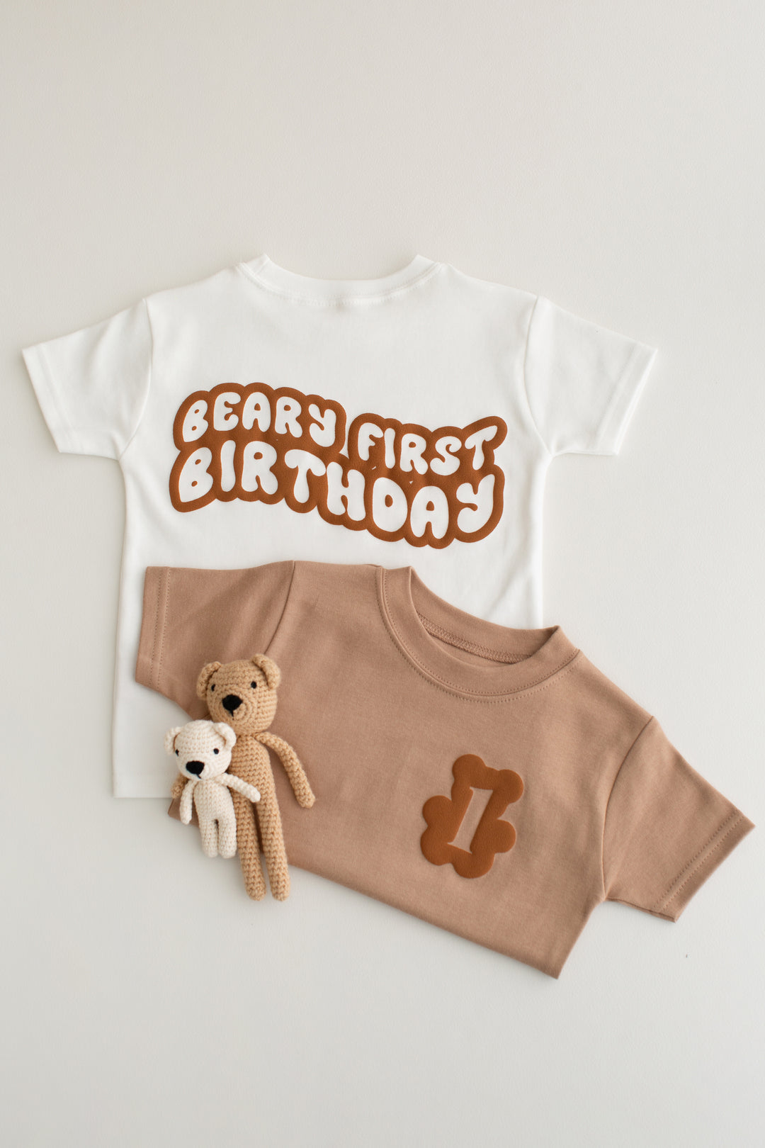 Beary First Bubble Print T-shirt