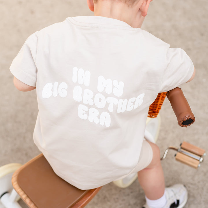 Big sibling era Tshirt - Bubble Print