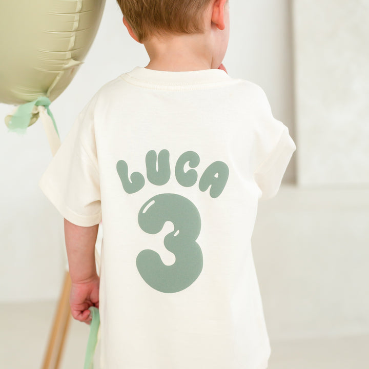 NEXT DAY New Birthday Name Tshirt - Print