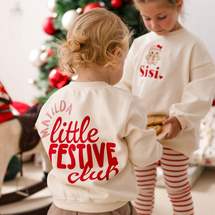 Festive Club Sweatshirt - Bubble print