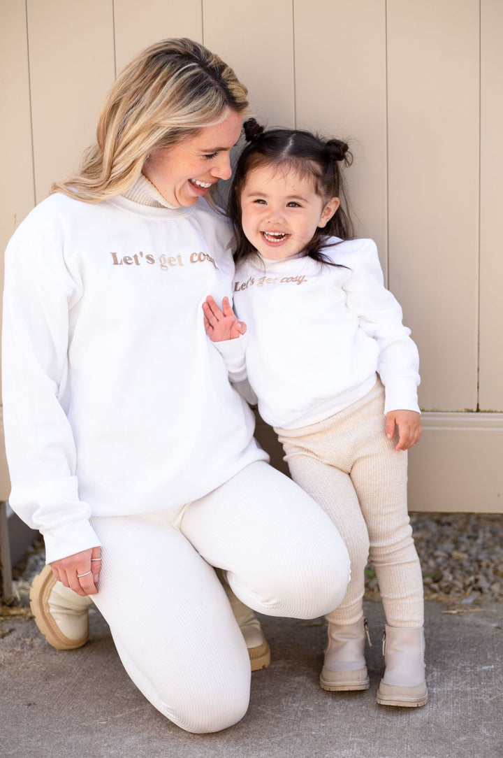 Lets get cosy classic Sweatshirt - Embroidered