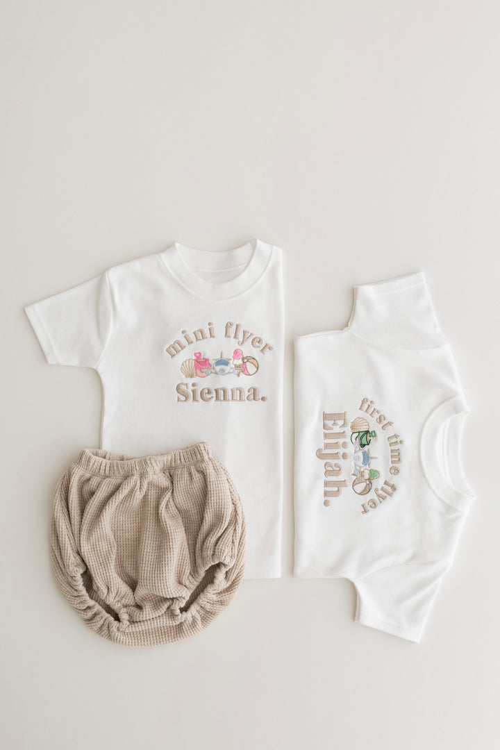 Shell Flyer classic Tshirt - Embroidered