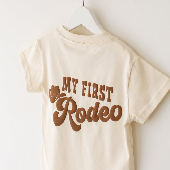 My first Rodeo Tshirt - Bubble Print