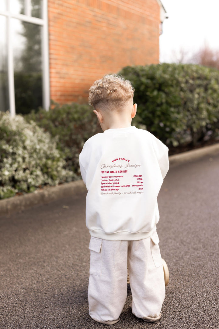 Milk + Cookies Vanilla Sweatshirt - Embroidery