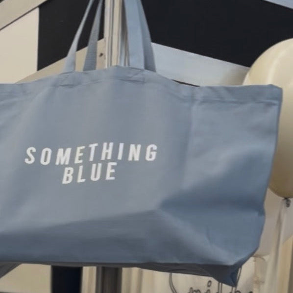 XL Personalised Blue Bag - Print