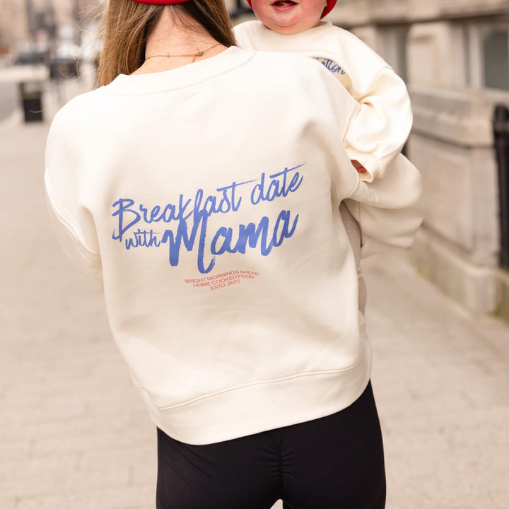 Breakfast with Sweatshirt - Oversized child Fit - Print