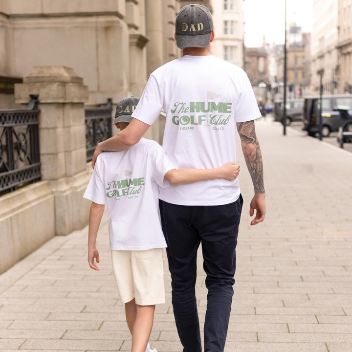 PERSONALISED golf theme Matching Adult Tshirt - Print