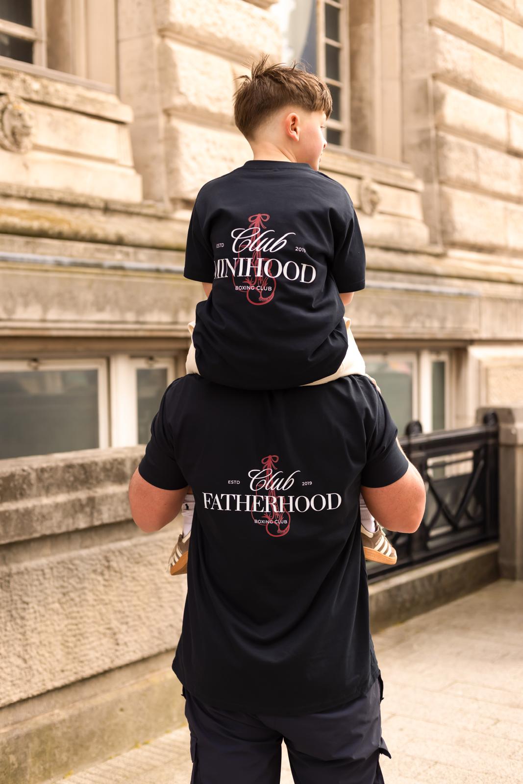 Boxing theme Matching Child Tshirt - Print