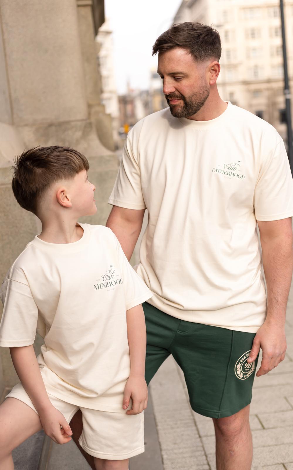 Matching Golf Theme Vanilla Child Tshirt - Print