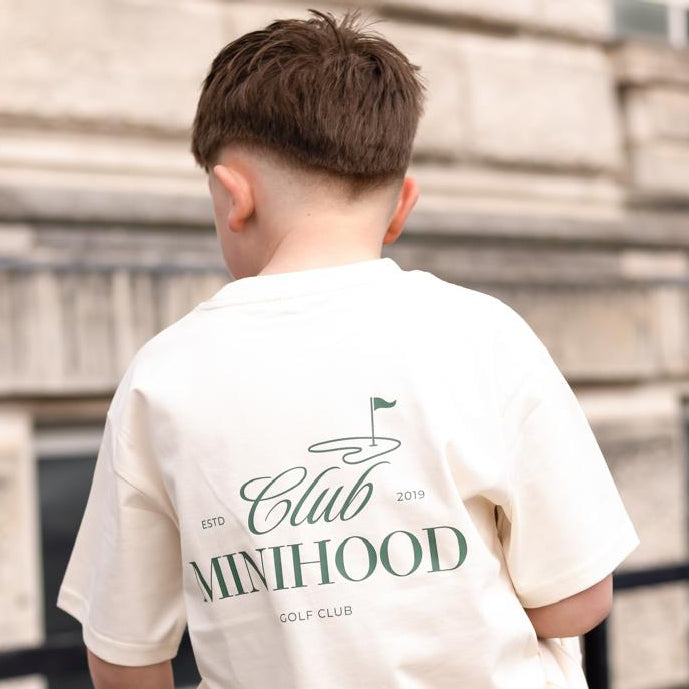 Matching Golf Theme Vanilla Child Tshirt - Print