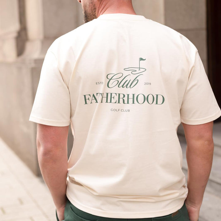 Matching Golf Theme Vanilla Adult Tshirt - Print