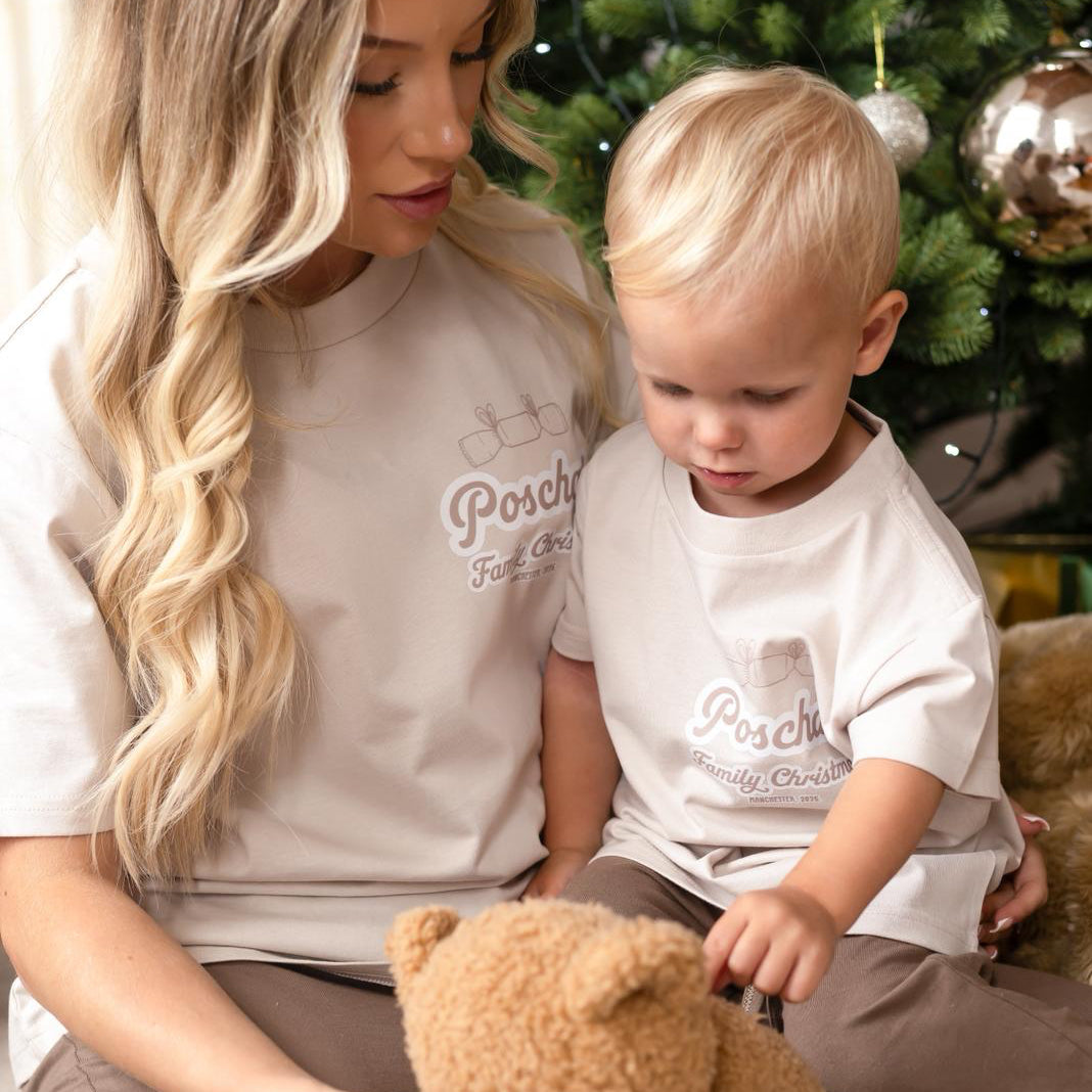 Festive Neutral Child Set - Print Design