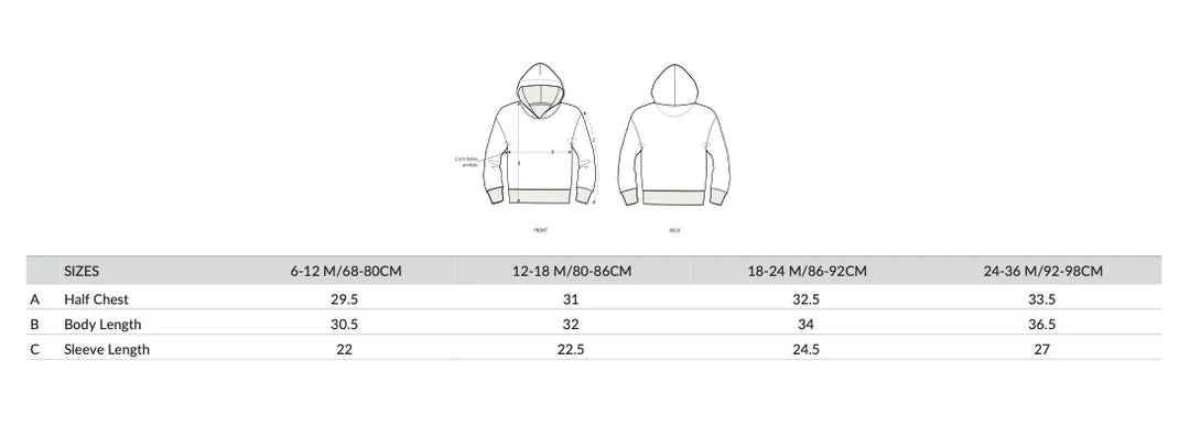 Mini matching Hoodie Signature - Embroidered