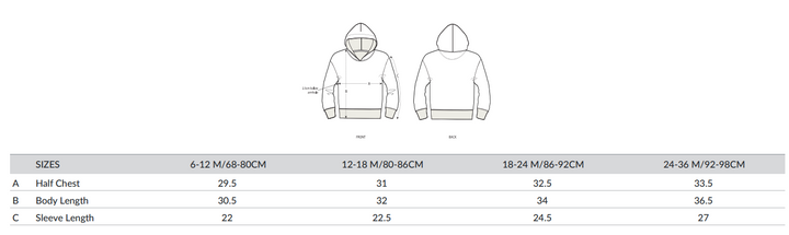 Child Matching Signature Hoodie - Embroidered