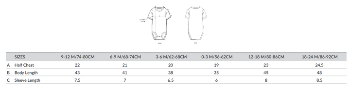 Hood matching Signature Baby Bodysuit
