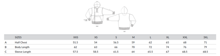Luxe Oversized Initial Santa Hat Hoodie
