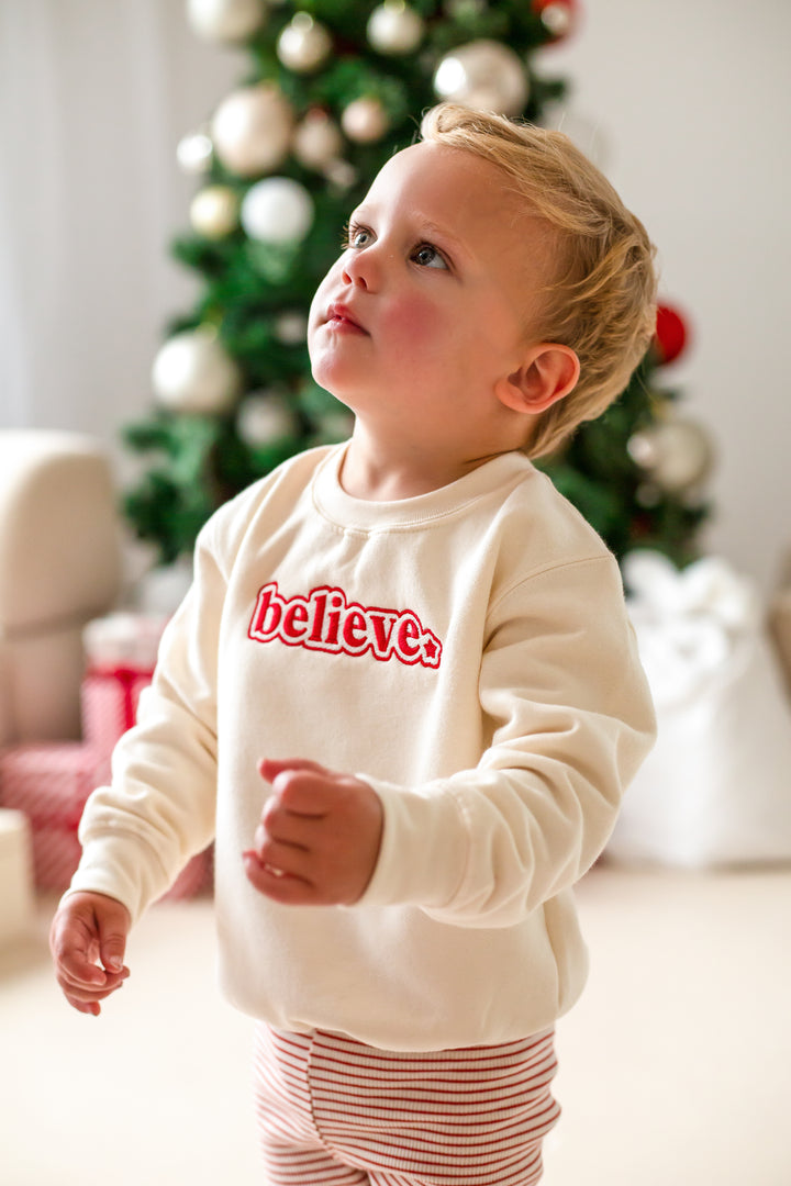 Believe Classic Sweatshirt - Embroidered