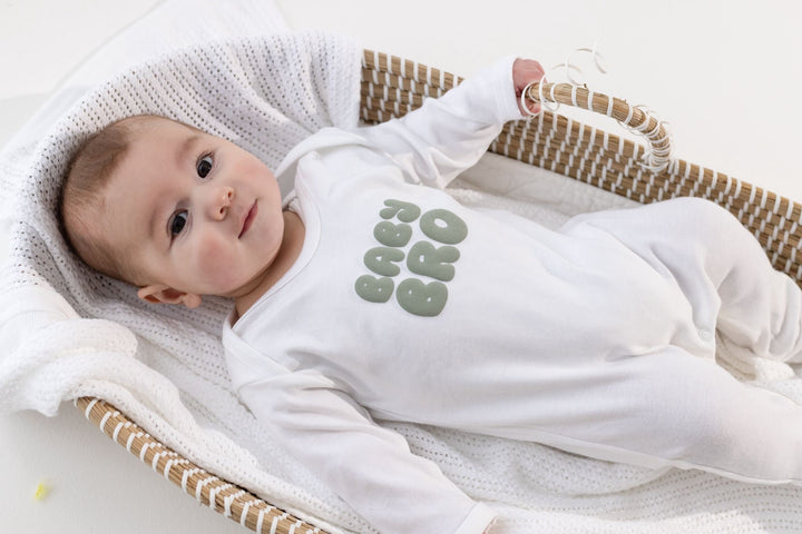 Baby Sibling Romper - Bubble print