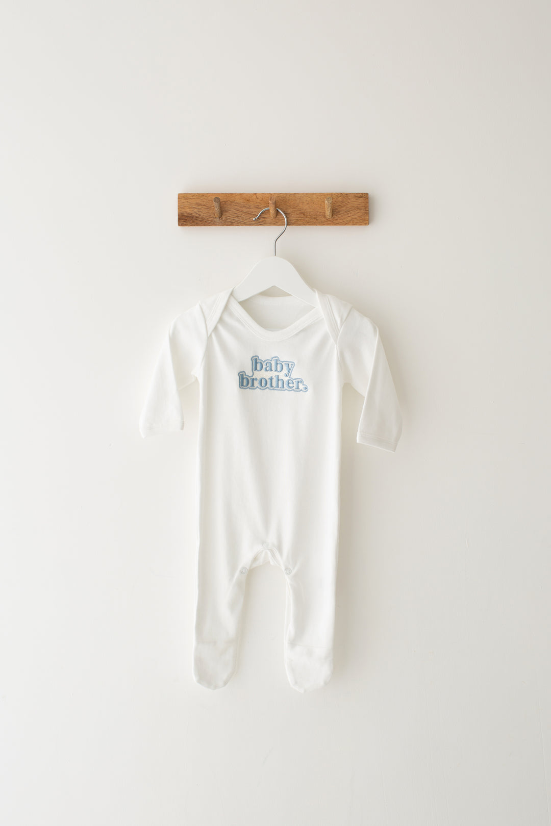 Baby Sibling Rompersuit - Bubble Embroidered