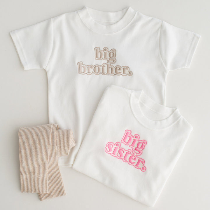 Bubble Sibling Tshirt Classic - Embroidered