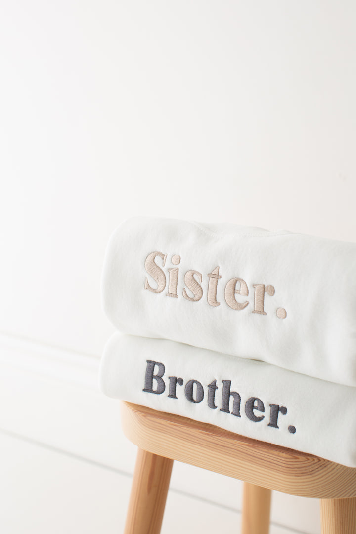 Sibling Classic Sweatshirt - Embroidery