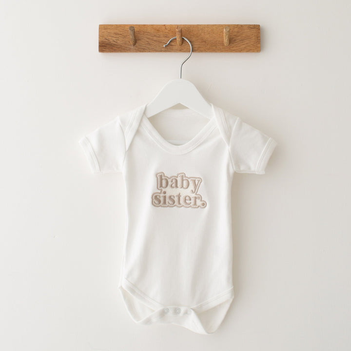 Bubble Sibling Babygrow - Embroidered