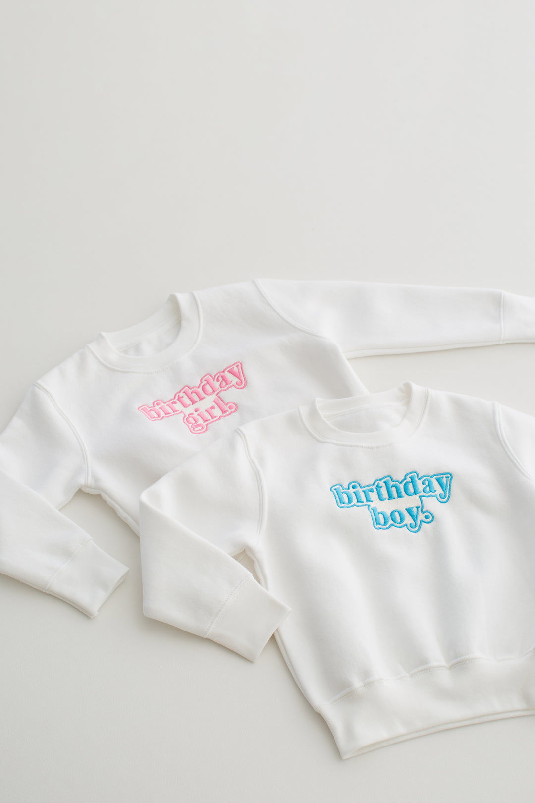 Bubble Birthday Boy/Girl Sweatshirt - Embroidery