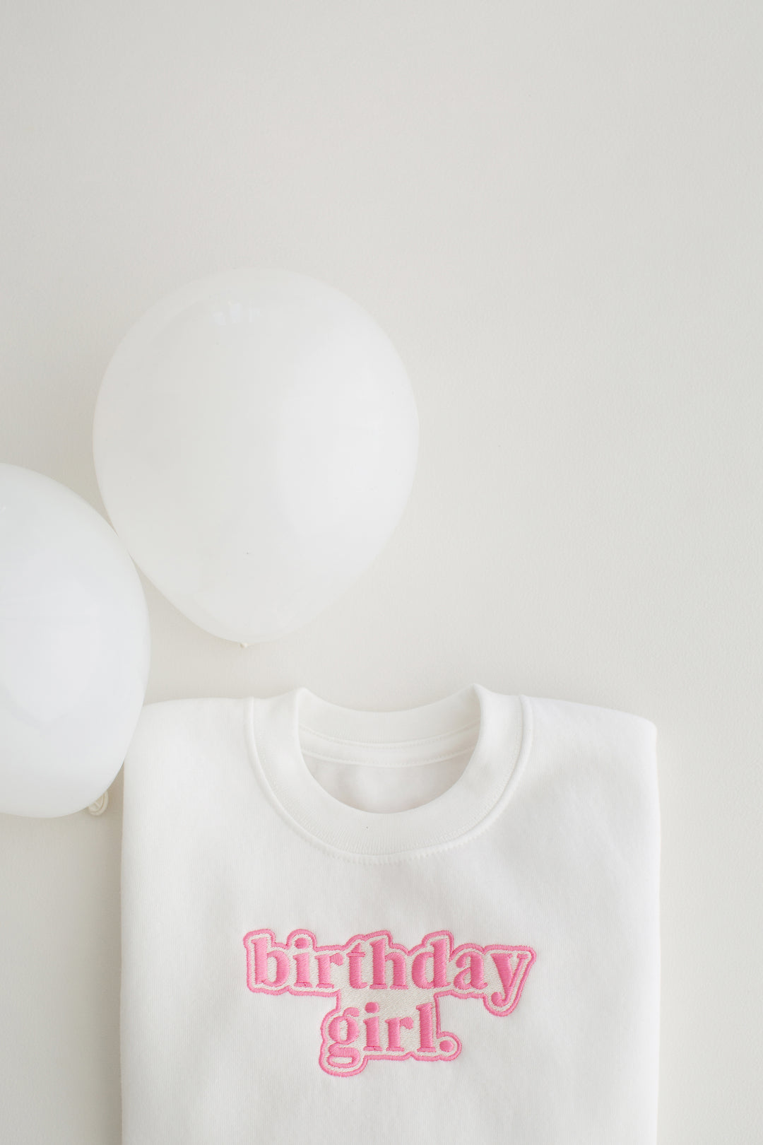 Bubble Birthday Boy/Girl Sweatshirt - Embroidery