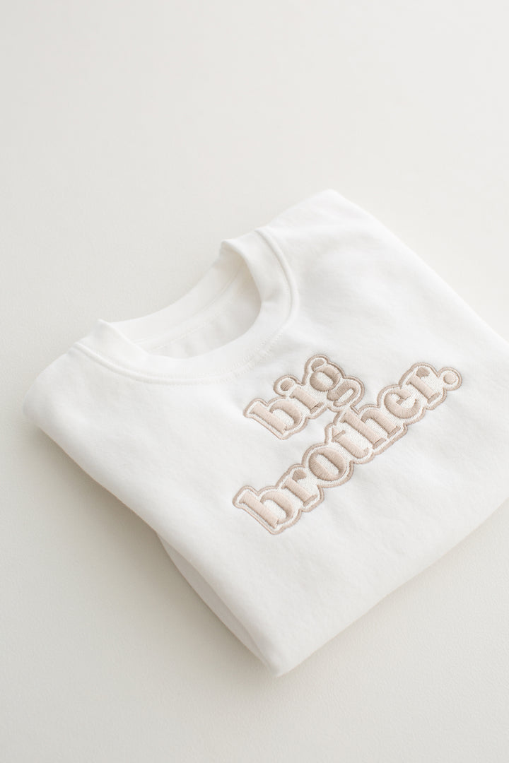 Sibling Classic Sweatshirt - Bubble Embroidery