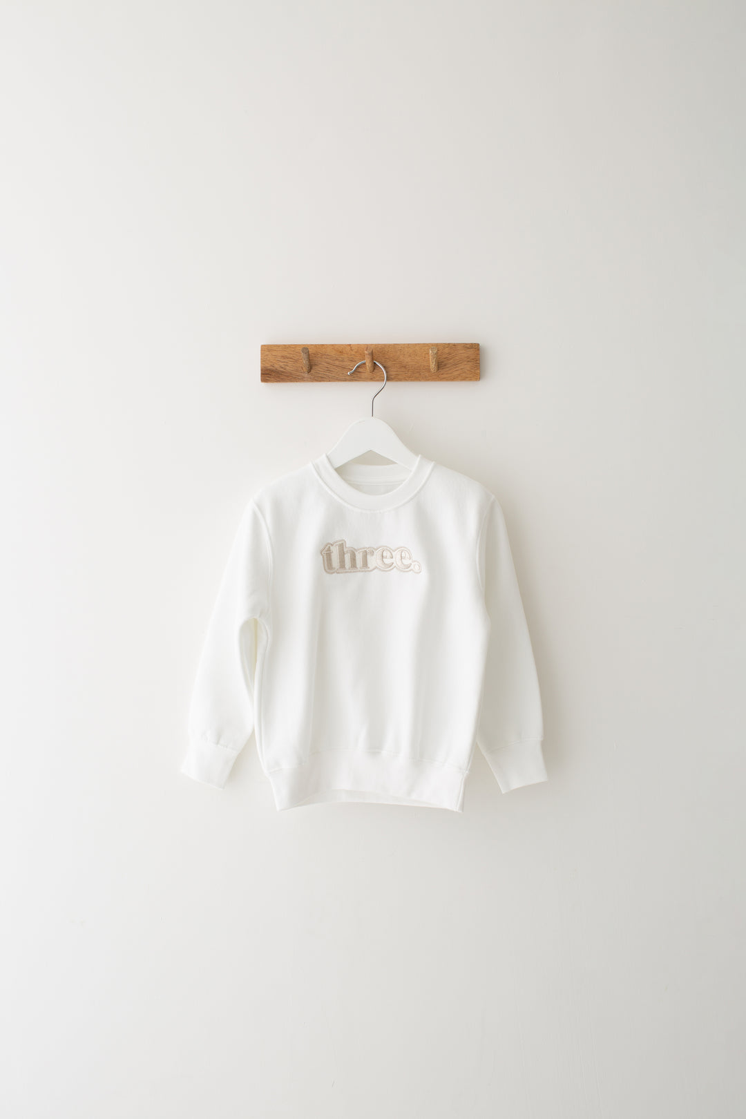 Bubble Birthday Age Sweatshirt - Embroidery