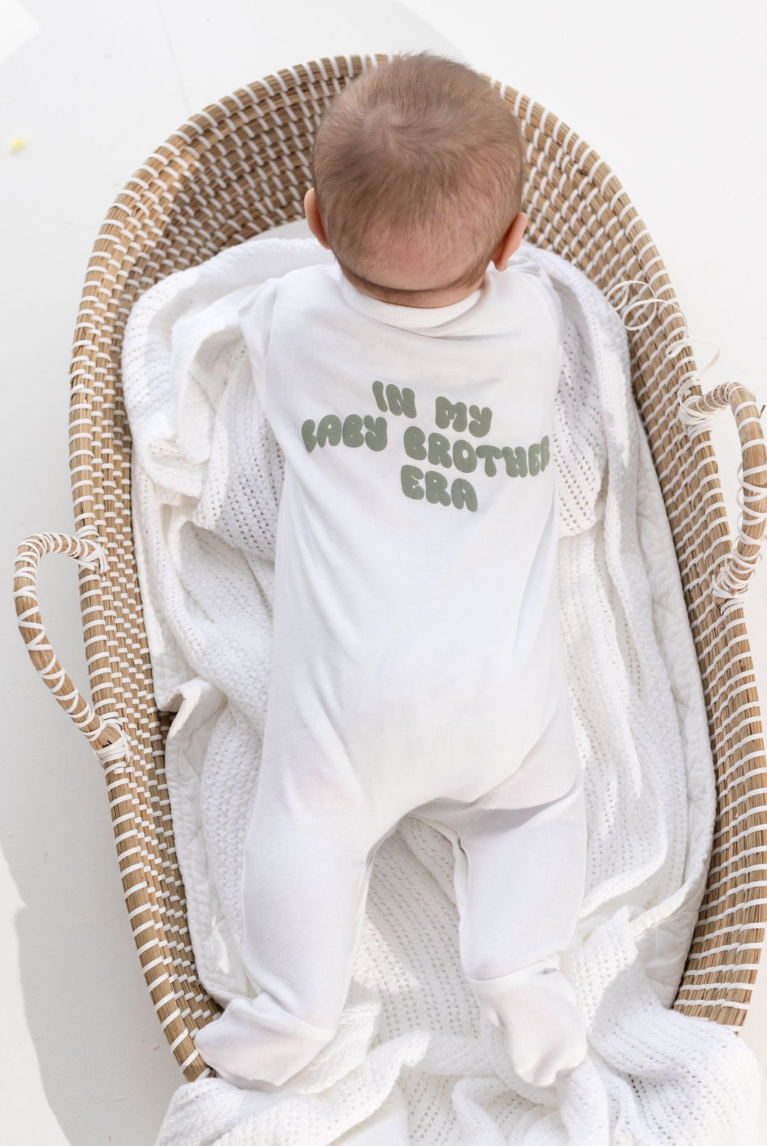 Baby Sibling Romper - Bubble print