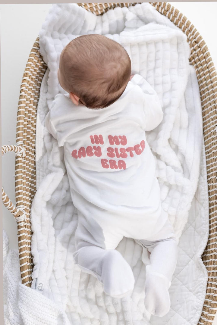 Baby Sibling Romper - Bubble print