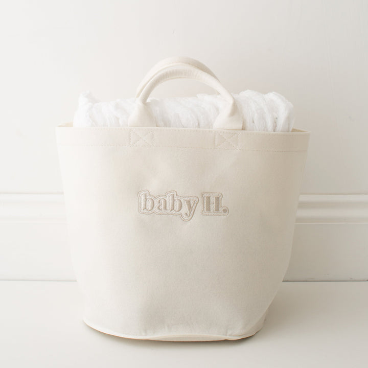 Storage Bucket - Embroidered
