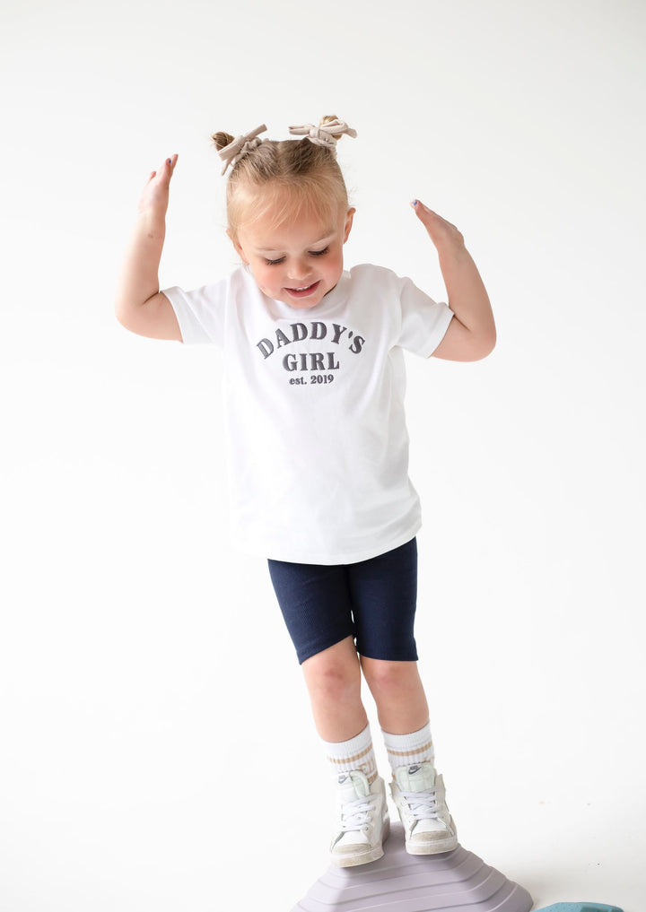 Matching Daddy/Mummy Tshirt Classic - Embroidered