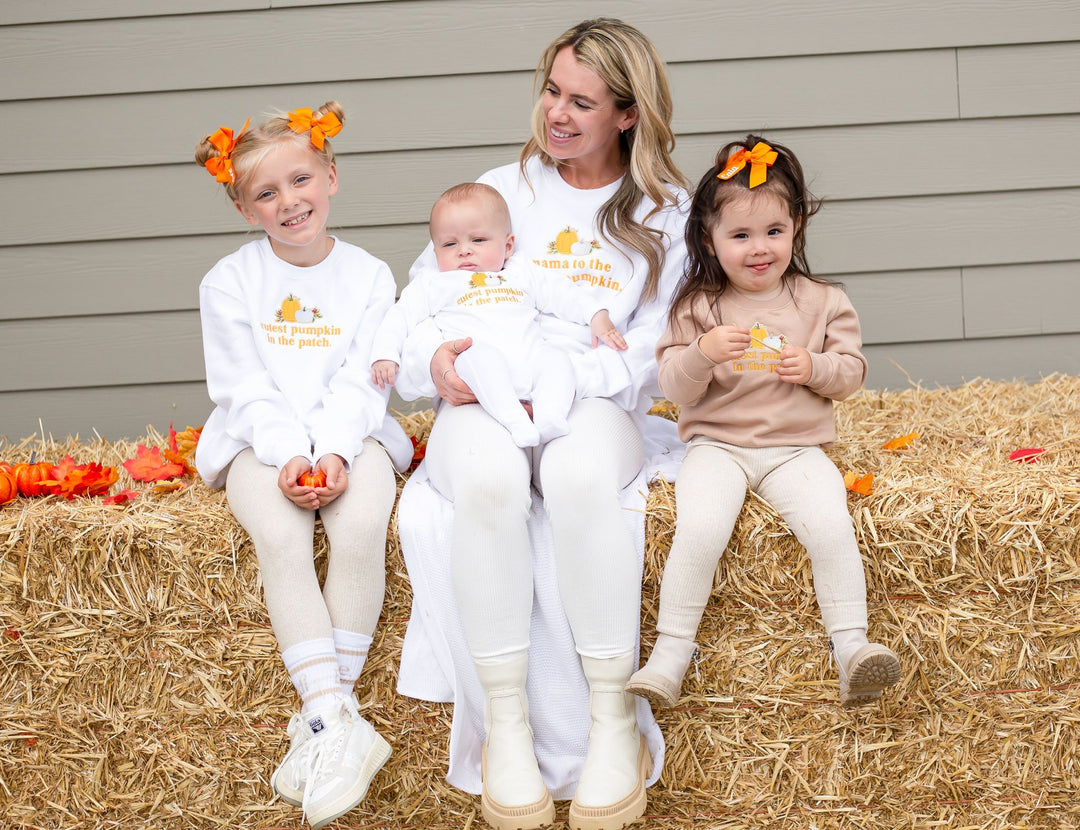 Classic Pumpkin Adult oversized sweatshirt - Embroidery