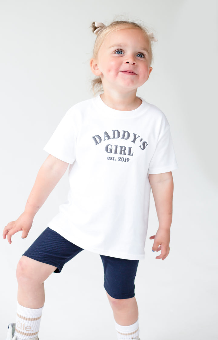 Matching Daddy/Mummy Tshirt Classic - Embroidered