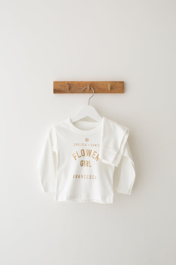 Flower Girl Lounge Set - Print