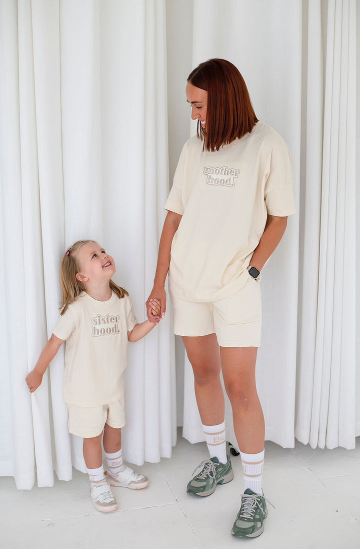 Luxe Oversized Tshirt - Embroidered