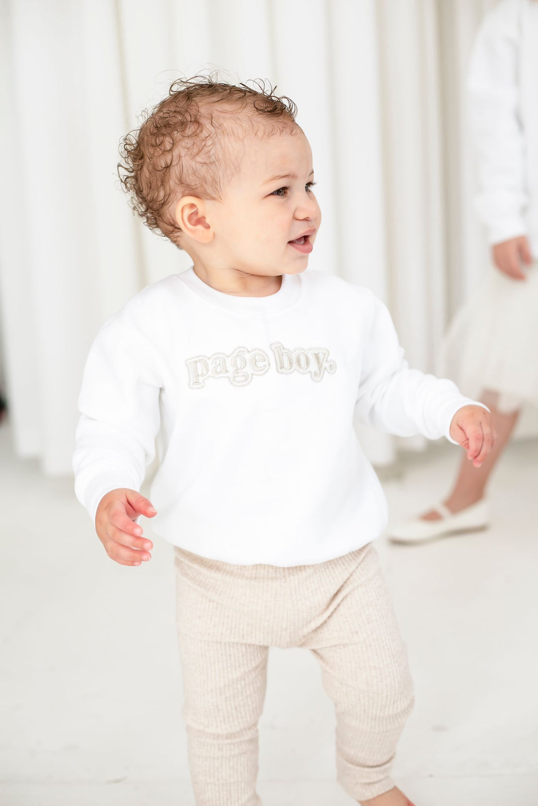 Page Boy Sweatshirt - Embroidery