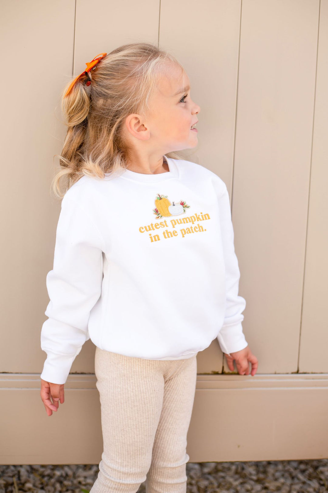 Cutest Pumpkin Sweatshirt - Embroidered