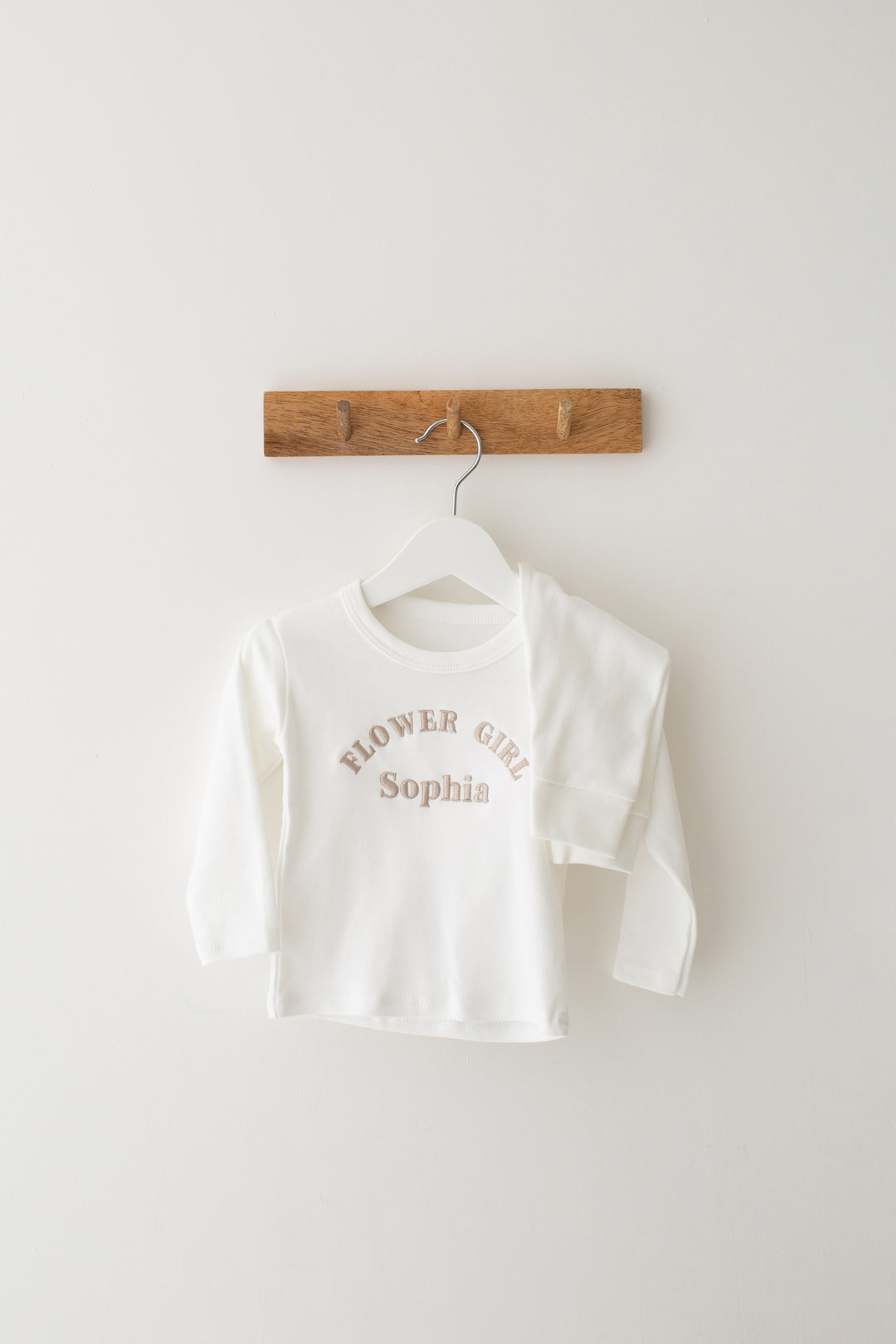 Flower Girl Lounge Set - Embroidered