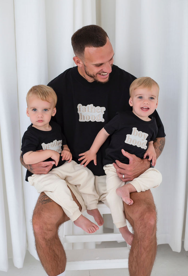 Luxe Oversized Tshirt - Embroidered
